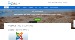 Desktop Screenshot of dmsolutions.de