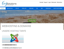 Tablet Screenshot of dmsolutions.de